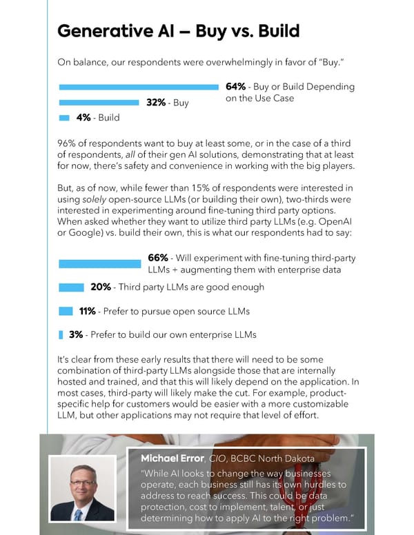 2024 IT Priorities and Adoption of Gen AI - Page 11