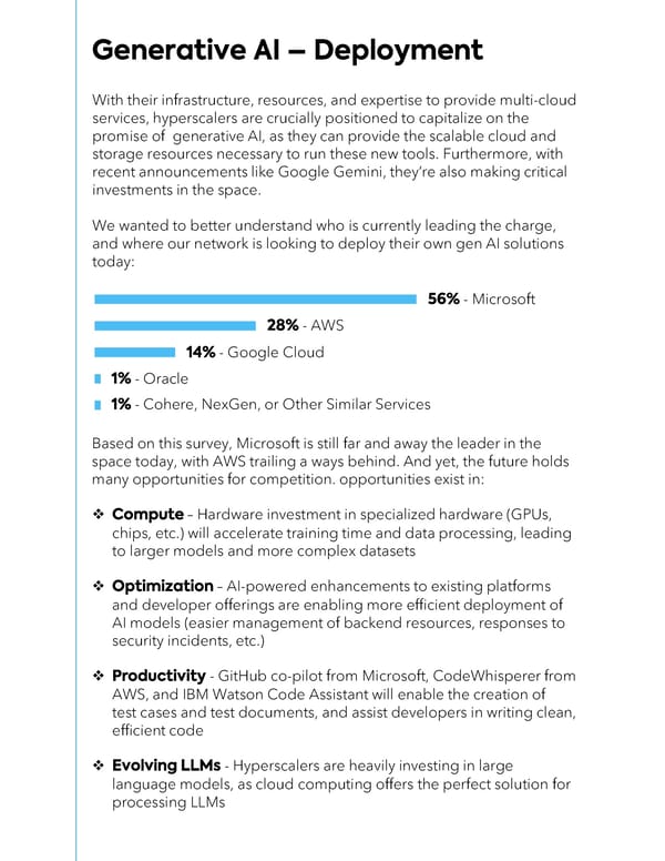 2024 IT Priorities and Adoption of Gen AI - Page 14